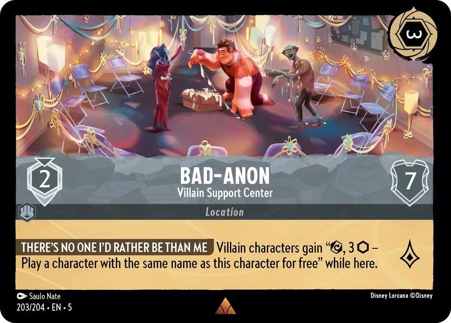 Bad-Anon, Villain Support Center 203/204 (Shimmering Skies) 