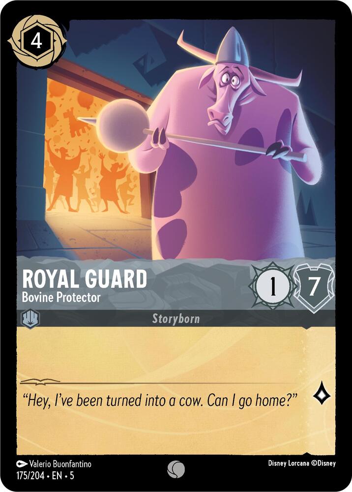 Royal Guard, Bovine Protector 175/204 (Shimmering Skies) 