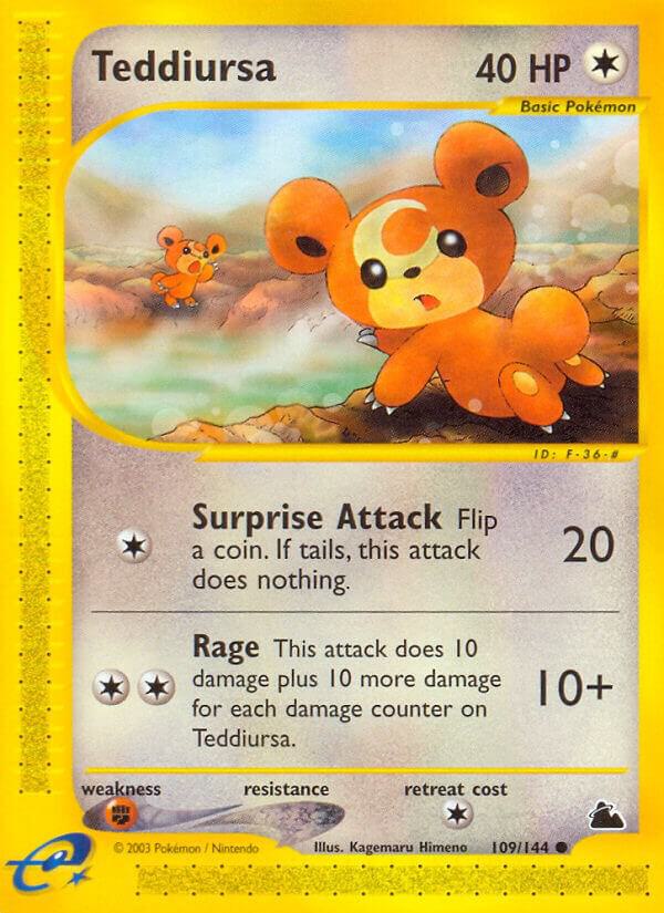 Teddiursa 109/144 (Skyridge) 