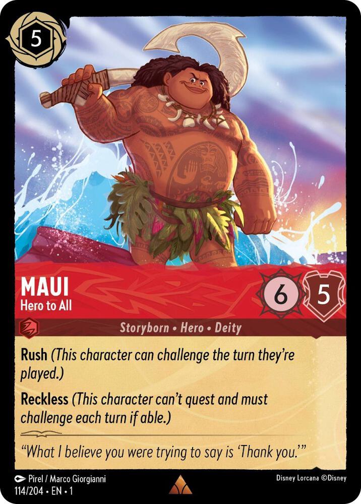 Maui, Hero to All 114/204 (The First Chapter) 