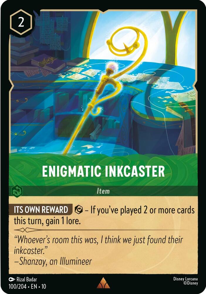 Enigmatic Inkcaster 100/204 (Whispers in the Well) 