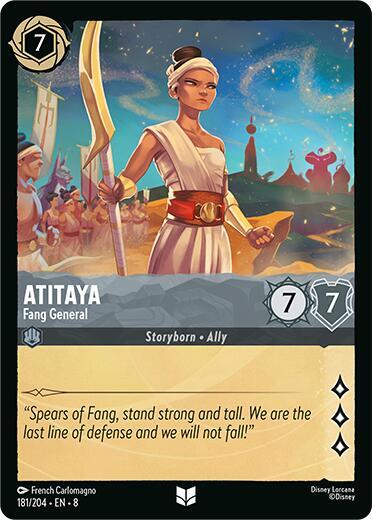 Atitaya, Fang General 181/204 (Reign of Jafar) 