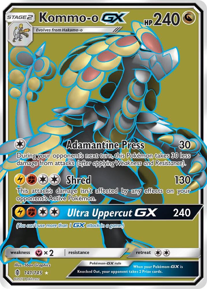 Kommo o GX 141/145 (SM - Guardians Rising)  - Holofoil
