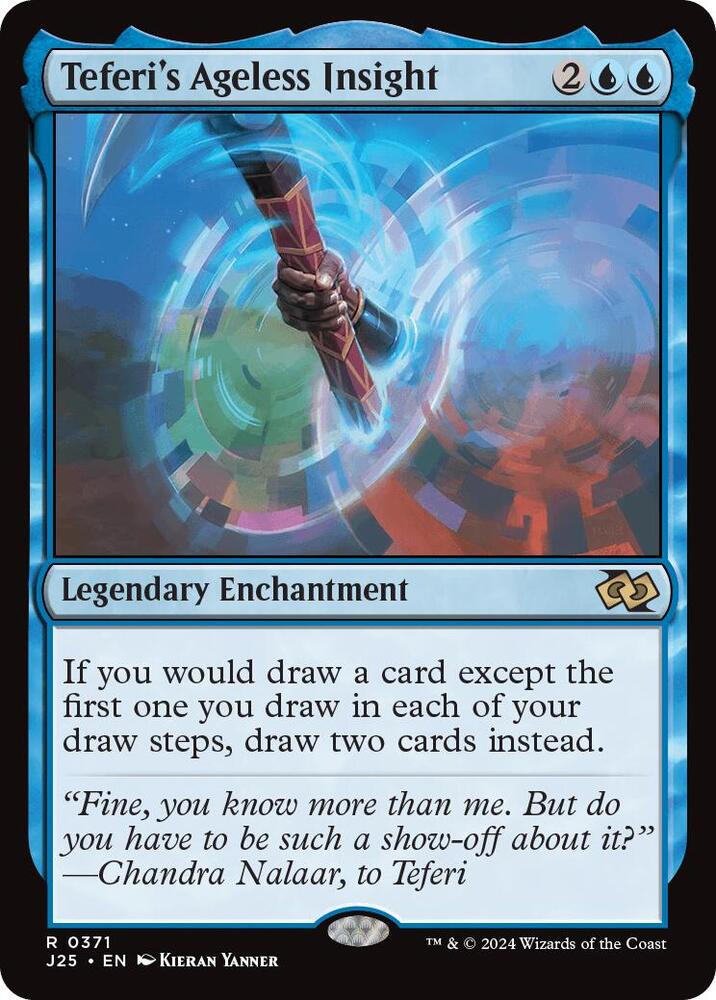 Teferi's Ageless Insight 371/779 (Foundations Jumpstart) 