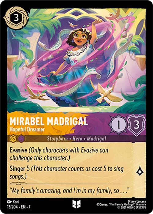 Mirabel Madrigal, Hopeful Dreamer 13/204 (Archazia's Island) 