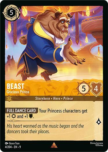 Beast, Gracious Prince 4/204 (Fabled) 