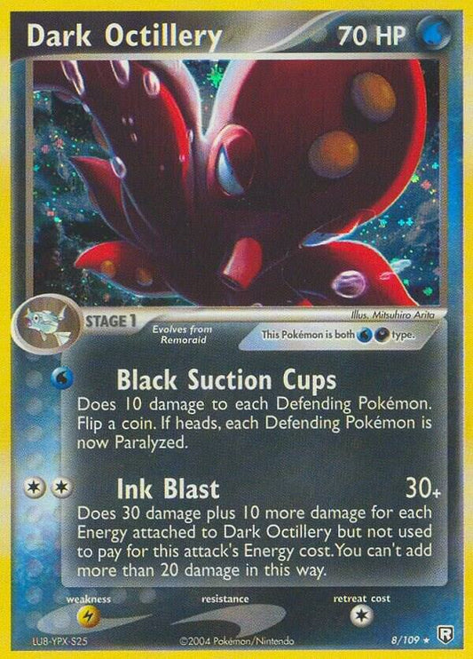 Dark Octillery 8/109 (Team Rocket Returns)  - Holofoil