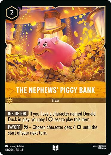 The Nephews' Piggy Bank 44/204 (Reign of Jafar) 