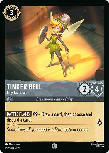 Tinker Bell, Tiny Tactician 189/204 (Fabled) 