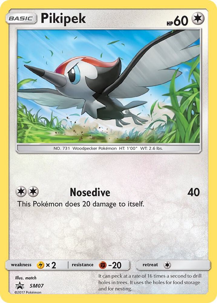 Pikipek SM07 (SM Promos)  - Holofoil
