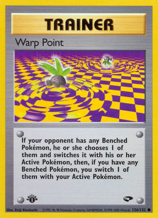 Warp Point 126/132 (Gym Challenge)  - 1st Edition