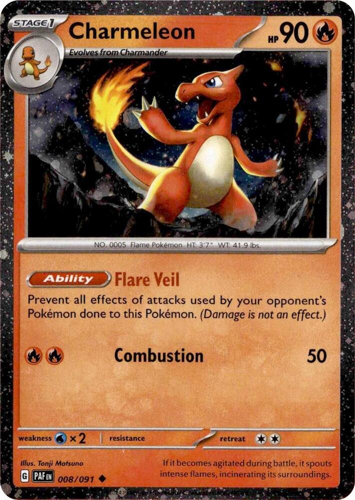 Charmeleon 008/091 (Miscellaneous Cards & Products)  - Cosmo Holofoil