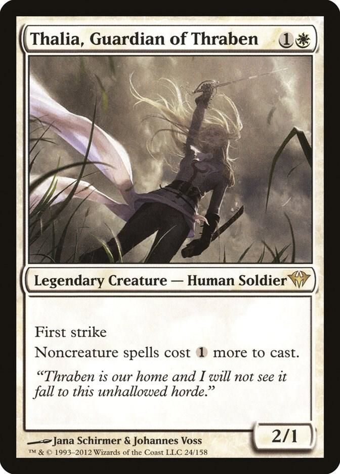 Thalia Guardian of Thraben 24 (Dark Ascension)  - Foil