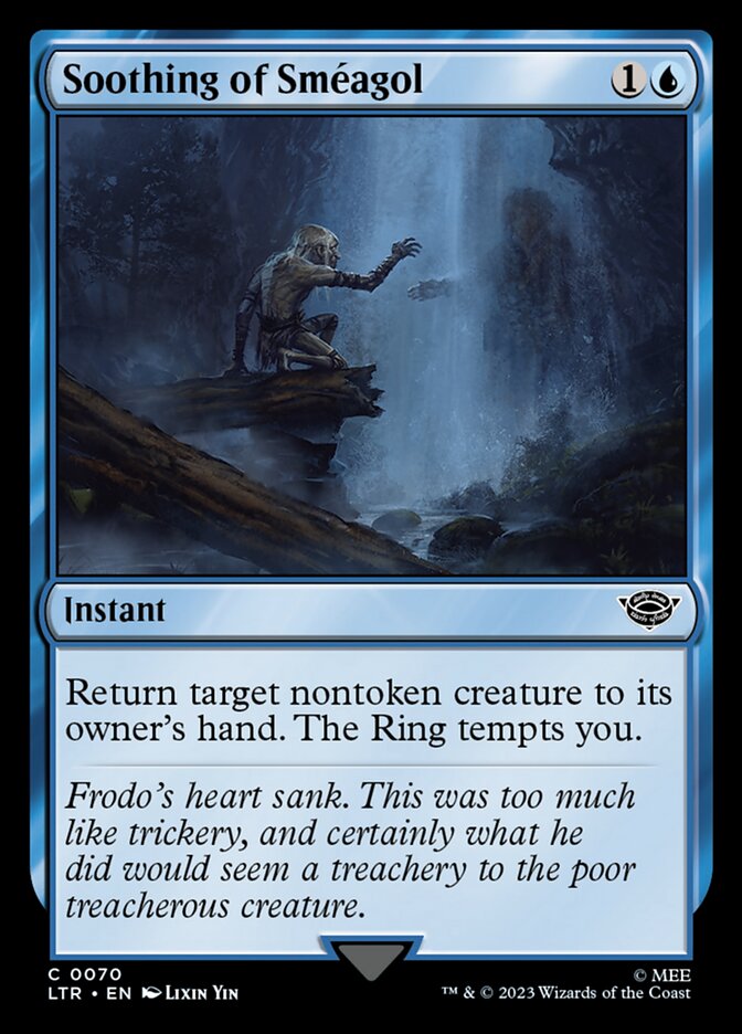 Soothing of Sméagol 70/281 (Universes Beyond: The Lord of the Rings: Tales of Middle-earth) 
