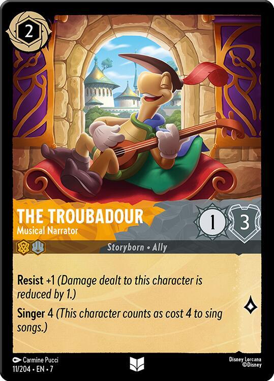The Troubadour, Musical Narrator 11/204 (Archazia's Island) 