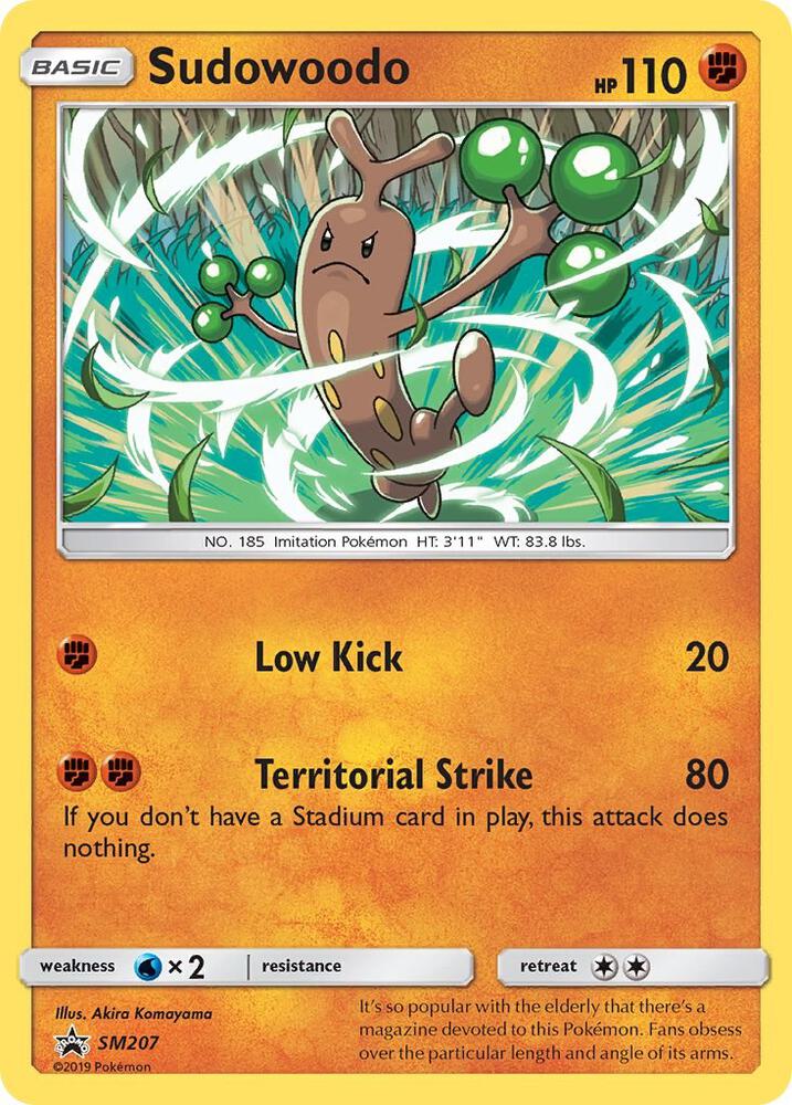 Sudowoodo SM207 (SM Promos)  - Holofoil