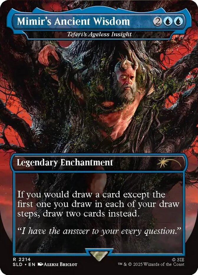 Teferi's Ageless Insight 2214 (Secret Lair Drop Series)  - Borderless