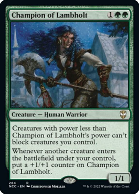 Champion of Lambholt 284 (Commander: Streets of New Capenna) 