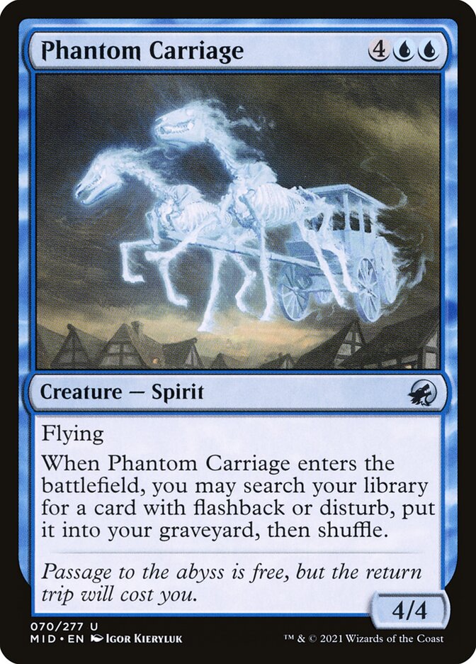 Phantom Carriage 70/277 (Innistrad: Midnight Hunt) 