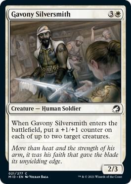 Gavony Silversmith 21 (Innistrad: Midnight Hunt)  - Foil