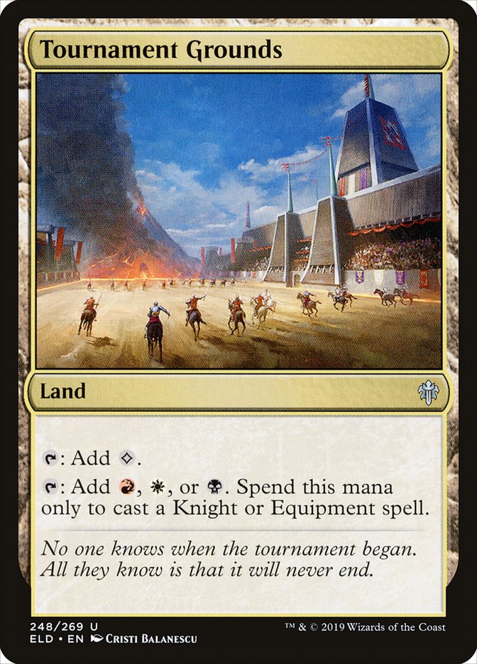 Tournament Grounds 248/269 (Throne of Eldraine)  - Foil