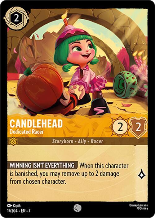 Candlehead, Dedicated Racer 17/204 (Archazia's Island) 