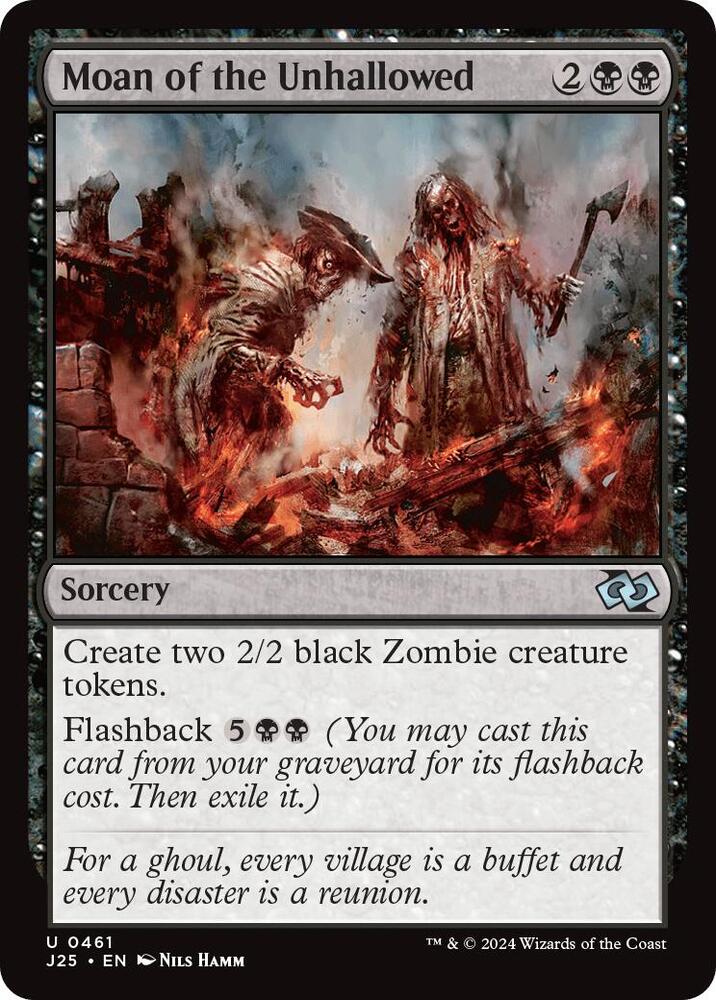 Moan of the Unhallowed 461/779 (Foundations Jumpstart) 
