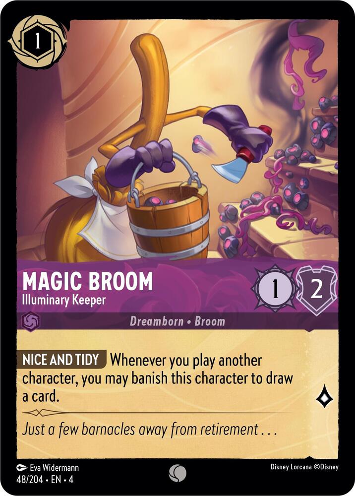 Magic Broom, Illuminary Keeper 48/204 (Ursula's Return) 