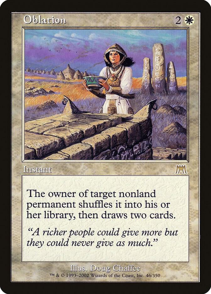 Oblation 46/350 (Onslaught)  - Foil