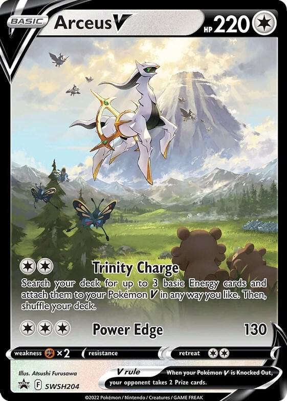 Arceus V SWSH204 (SWSH: Sword & Shield Promo Cards)  - Holofoil