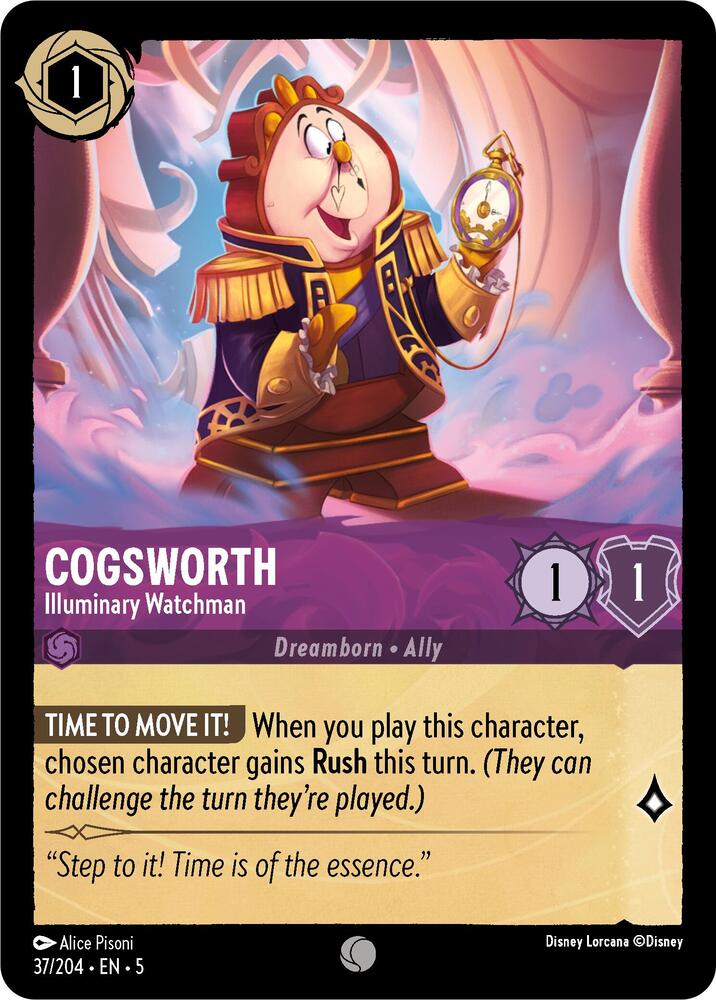 Cogsworth, Illuminary Watchman 37/204 (Shimmering Skies) 
