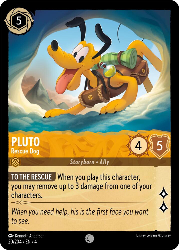 Pluto, Rescue Dog 20/204 (Ursula's Return)  - Cold Foil