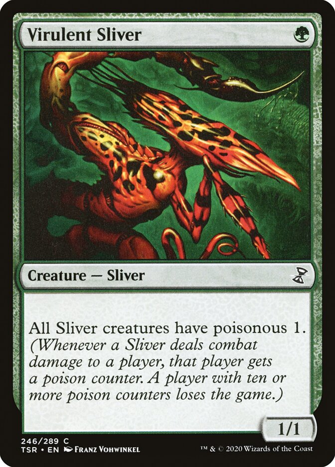 Virulent Sliver 246 (Time Spiral: Remastered) 