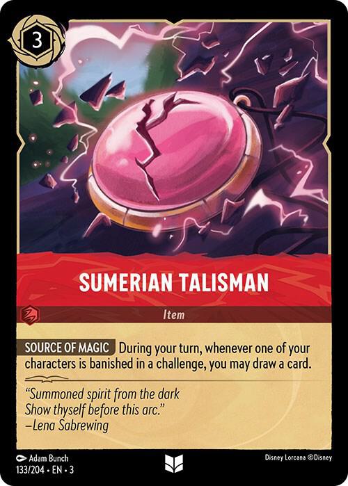 Sumerian Talisman 133/204 (Into the Inklands) 