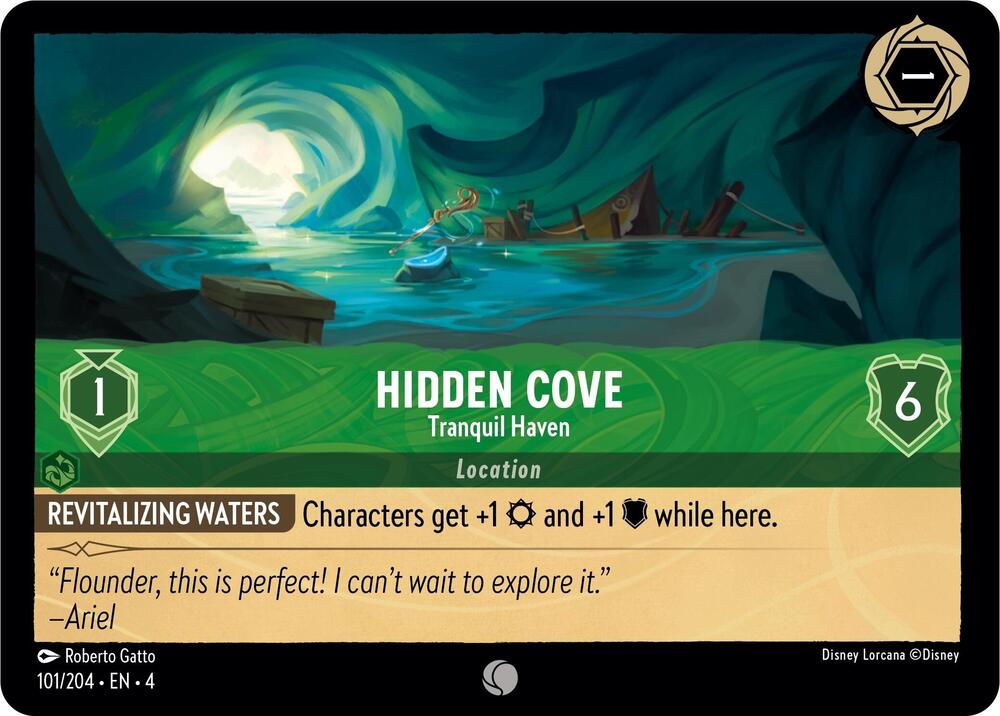 Hidden Cove, Tranquil Haven 101/204 (Ursula's Return)  - Cold Foil