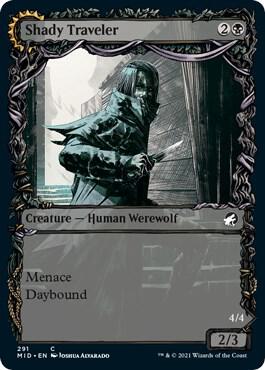 Shady Traveler Showcase 291/277 (Innistrad: Midnight Hunt) 