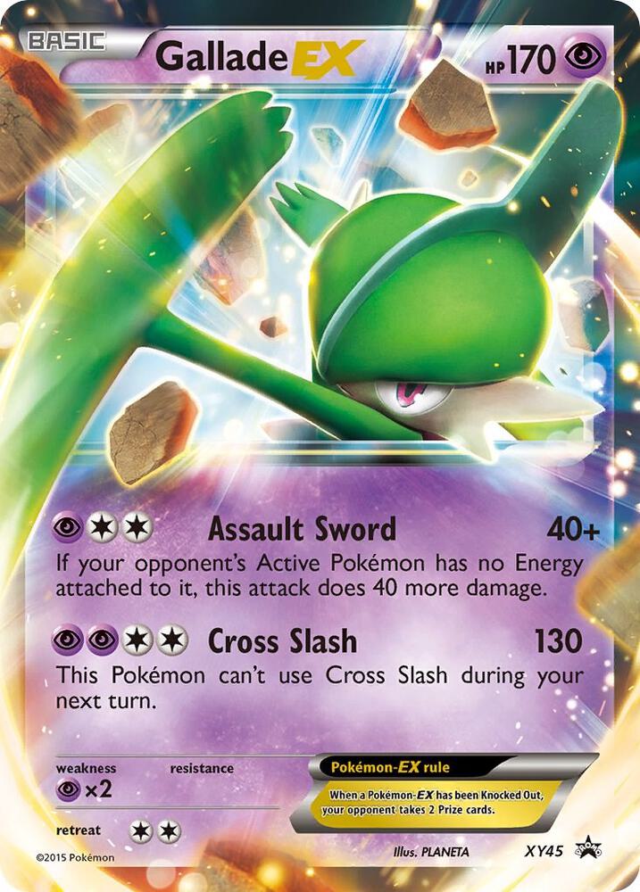 Gallade EX XY45 (XY Promos)  - Holofoil