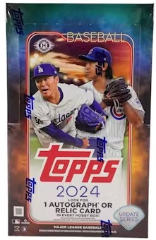 2024 Topps Update Series Baseball Hobby Box