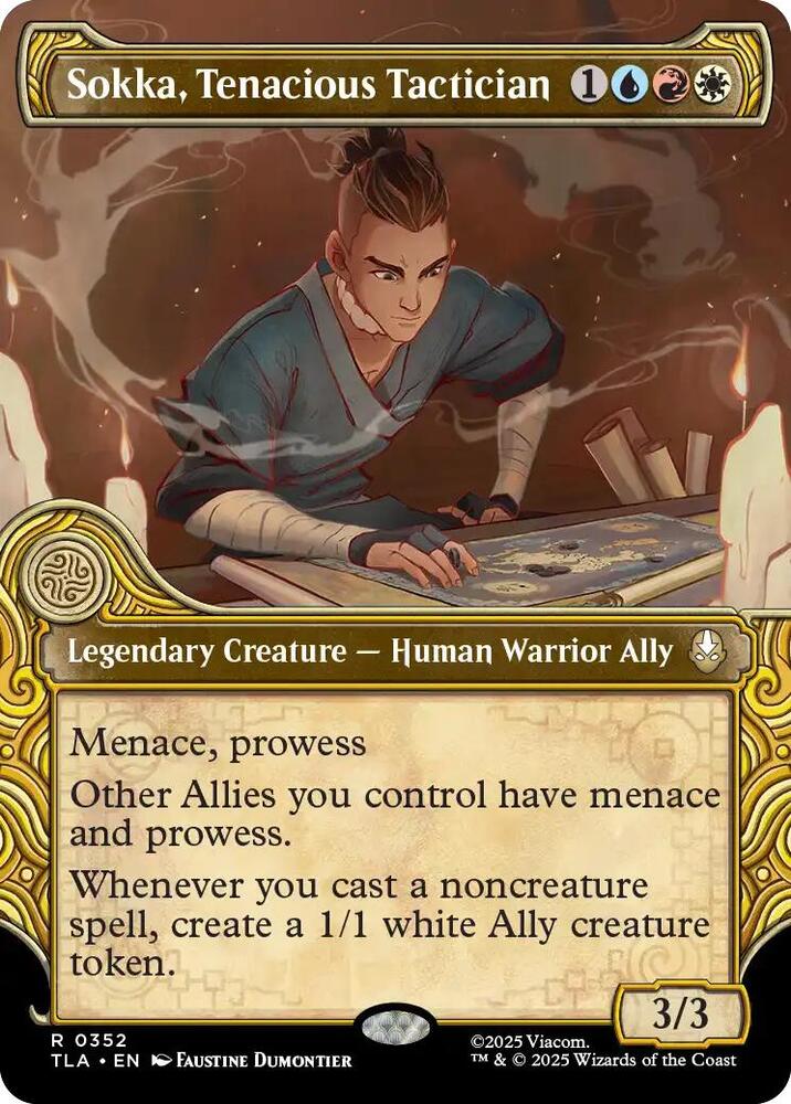 Sokka, Tenacious Tactician 352/286 (Avatar: The Last Airbender)  - Showcase