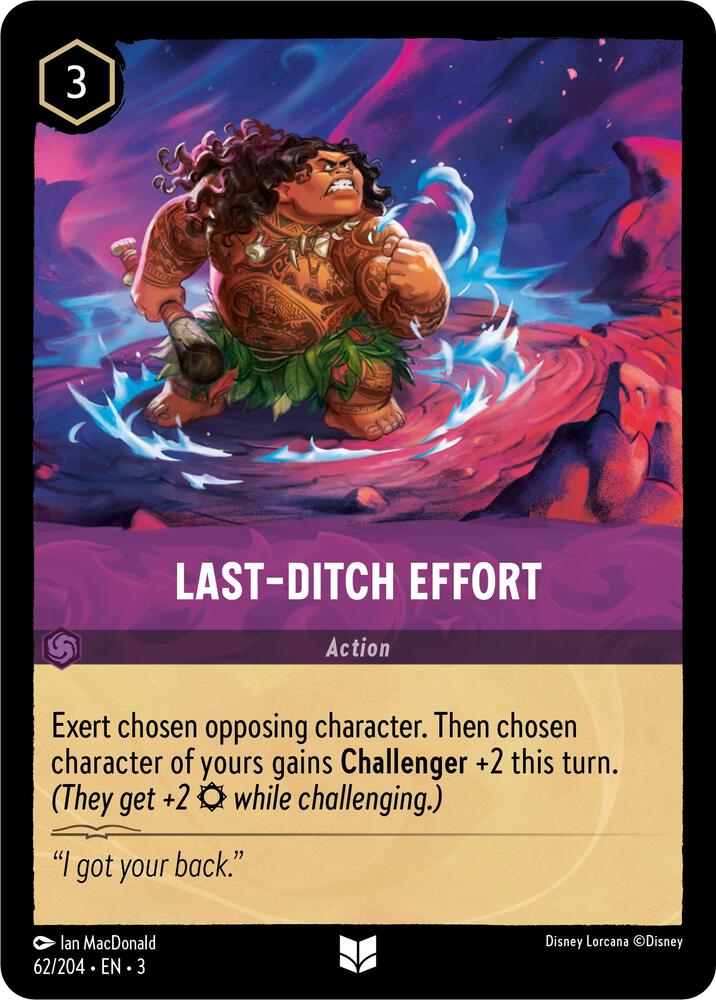 Last-Ditch Effort 62/204 (Into the Inklands) 
