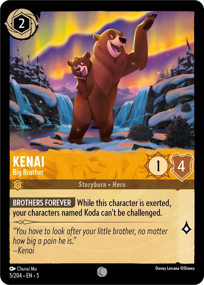 Kenai, Big Brother 5/204 (Shimmering Skies)  - Cold Foil