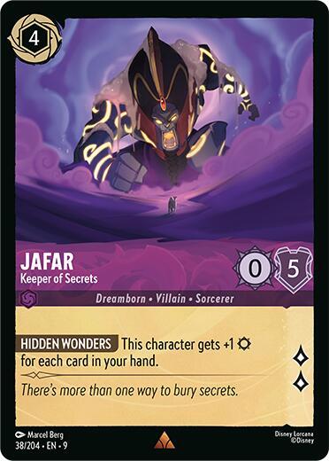 Jafar, Keeper of Secrets 38/204 (Fabled) 