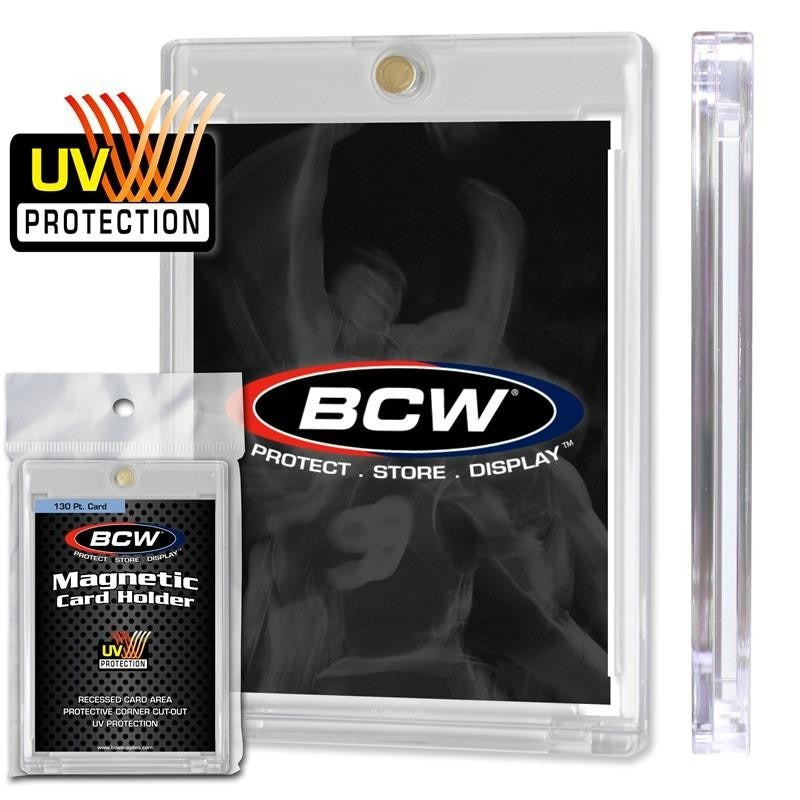 BCW 130pt Magnetic Card Holder - Sports Cards, Swatch Cards, Jersey Patches