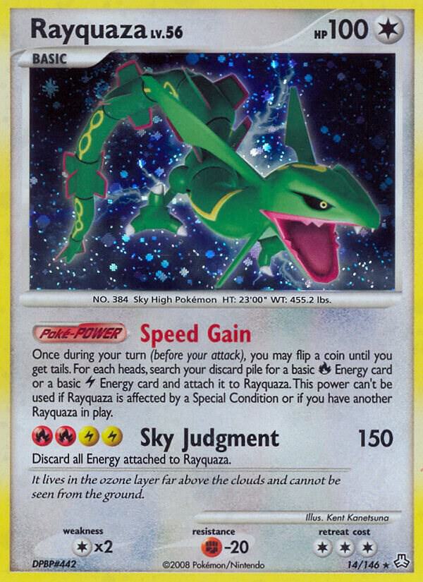 Rayquaza 14/146 (Legends Awakened)  - Holofoil