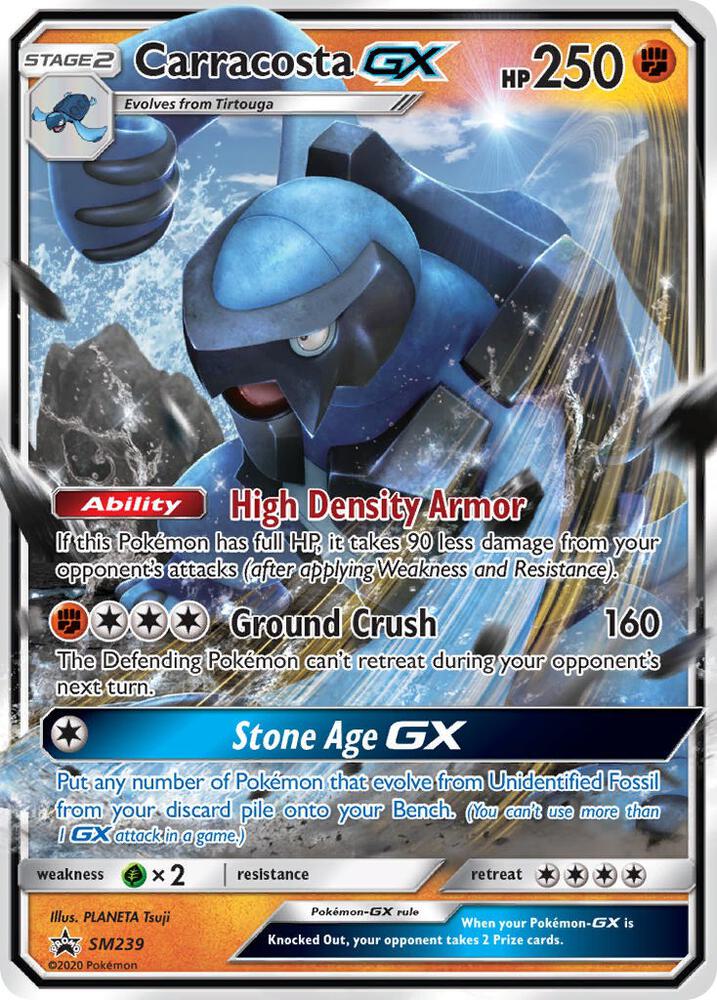 Carracosta GX SM239 (SM Promos)  - Holofoil