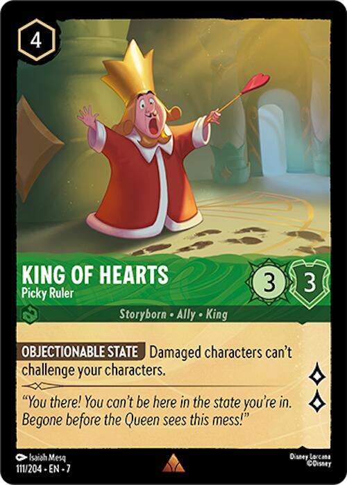 King of Hearts, Picky Ruler 111/204 (Archazia's Island) 