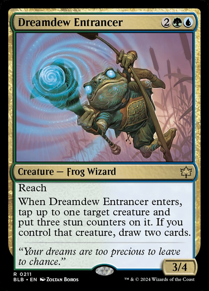 Dreamdew Entrancer 211 (Bloomburrow) 