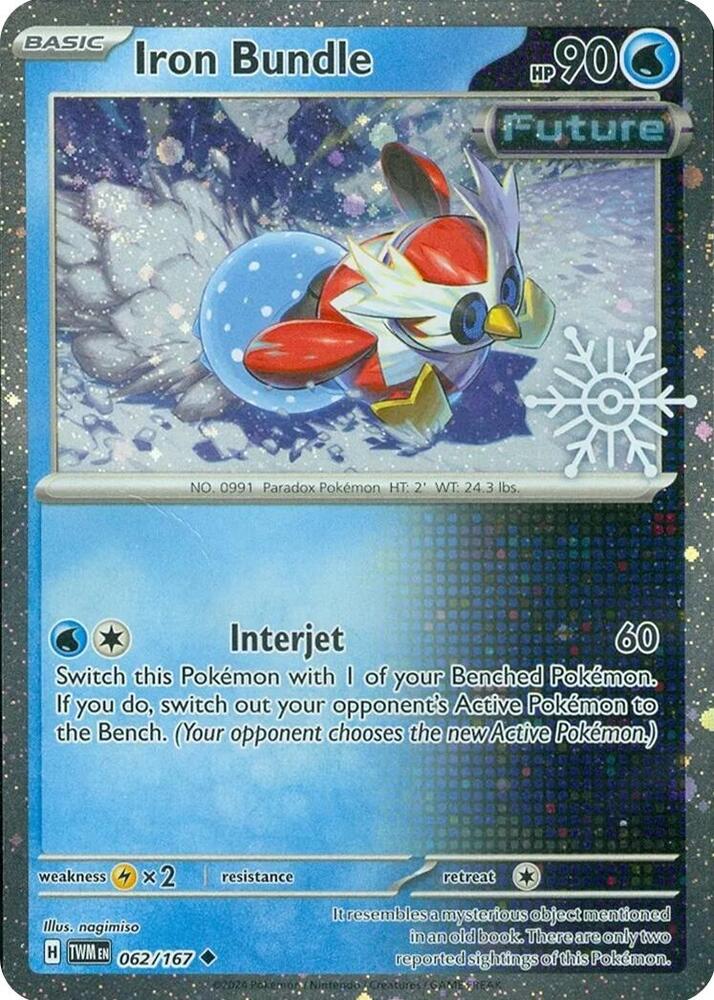 Iron Bundle Holiday Calendar 062/167 (Miscellaneous Cards & Products)  - Holofoil