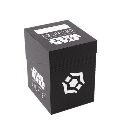 Star Wars Unlimited Soft Crate - Deck Box - Black/White by Gamegenic