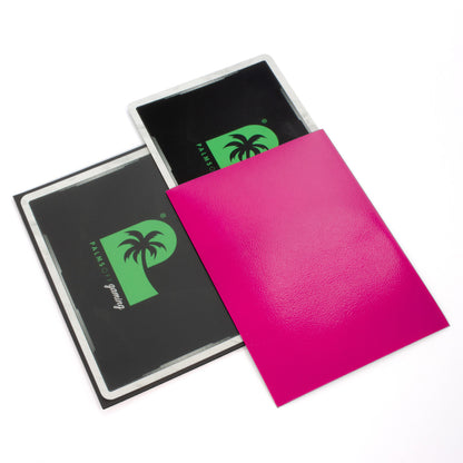 BLACKOUT PINK DECK SLEEVES - 100PC - STANDARD GAMING - Palms OFF Gaming